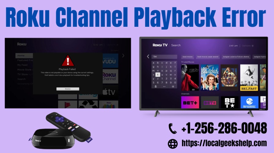 How To Resolve A Roku Channel Playback Error?